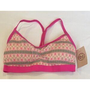 So Juniors Small Racerback Lounge Bra Bralette No Underwire